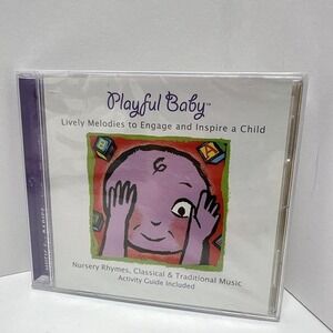 Playful Baby CD, Melodies To Engage & Inspire Birth-36 Months NEW SEALED 60 Min